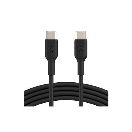 بيلكن - كيبل شحن تايب سي الى تايب سي 1متر 60w - اسود