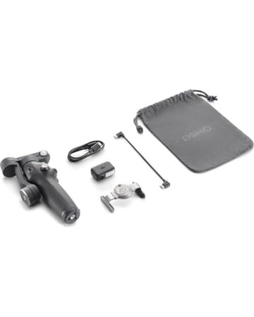 دي جي اي - حامل تثبيت جوال للتصوير DJI Osmo 7P قابل للتمديد - رمادي