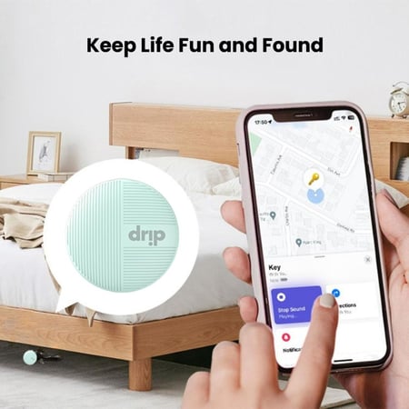 دريب EasyTag جهاز تتبع ذكي من Drip