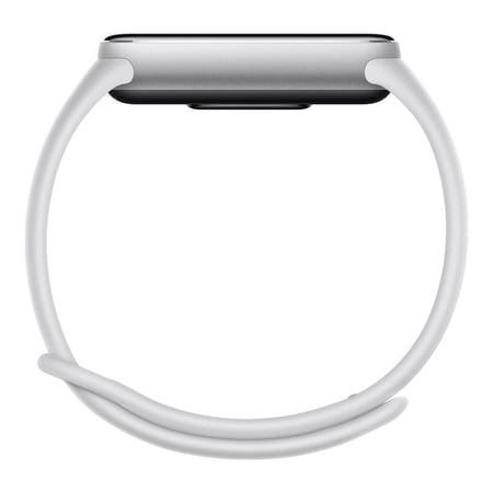 شاومي - سوار ذكي smart band 10 تصميم العصري والتقنية المتطورة - فضي