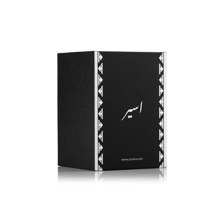 اسير - مبخرة الكترونية متنقلة بتصميم انيق مناسبة لانواع البخور والمعمول - اسود