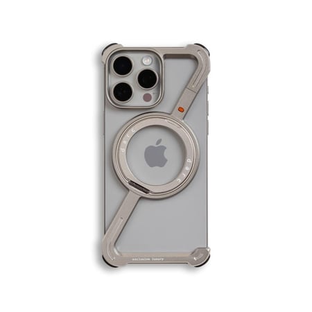 دارك - جراب Z مدعم من الجوانب بستاند ماق سيف لون تيتانيوم