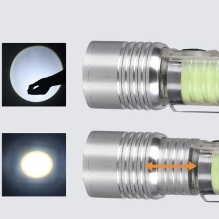 مصباح يدوي متعدد الوظائف