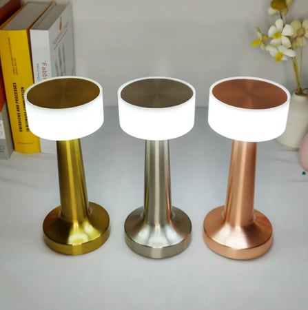 الابجورة الذكية تعمل باللمس ب3 اضاءات