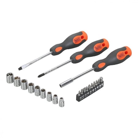 بلاك اند ديكر صندوق عدة 126 قطعة للاستخدام الاحترافي