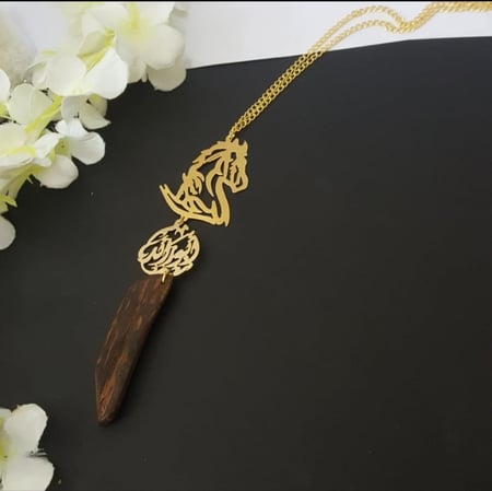 تعليقة سياره مطليه بالذهب او الفضة