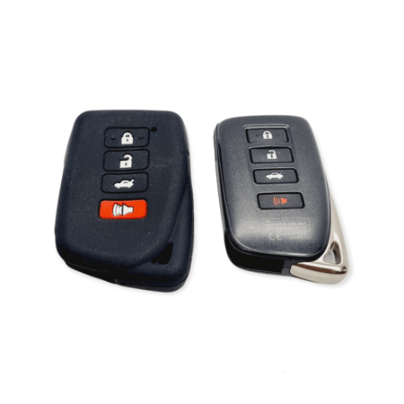 حافظة ريموت سيليكون بصمه لكزس