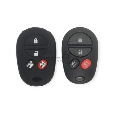 حافظة ريموت سيليكون علاق تويوتا 4 ازارير