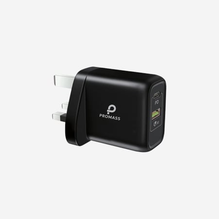 راس شاحن اصلي PD - USB ماركة بروماس بقوة 38 واط