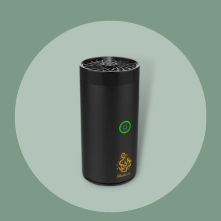 مبخرة الكترونية ذكية محمولة - أسود