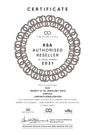 حلق ديانا المزدوجة، ابيض، روزقولد، ماركة انفينيتي البريطانية