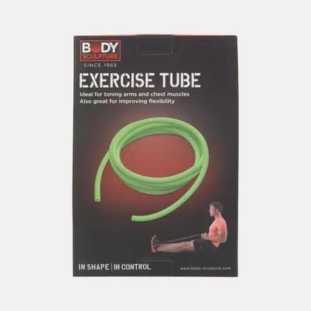 BS RESISTANCE CABLE EXERCISE TUBE GREEN P6-U