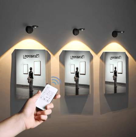 إضاءة لوحات بوسترتيك اسود