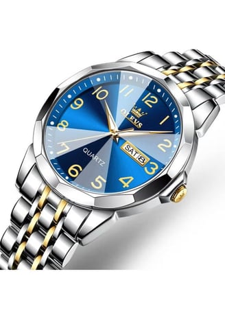 ساعة رجالية فاخرة ستيل