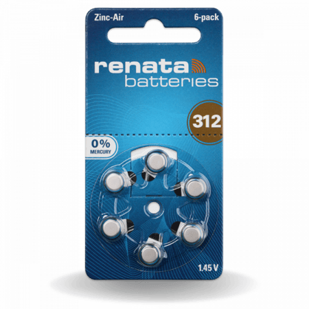 بطارية سماعة اذن ZA312 ريناتا صناعة المانية