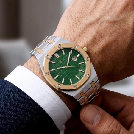 ساعة رجالية ملفته اصل الفخامة اصلية