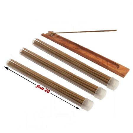 3 أنابيب أعواد فيتنامي 20 سم درجةA سمك3مع مبخرة علاقي