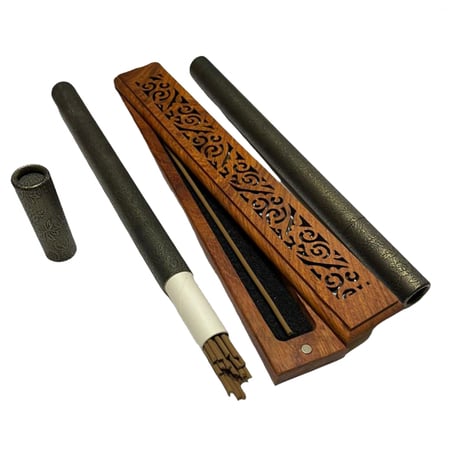 2 أنبوب أعواد مروكي سوبر اسبشيال 20 سم سمك3 ملي مبخرة كبيرة هدية