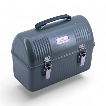 صندوق حديد انتيك زيتي