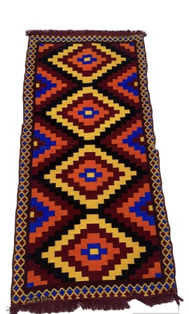 مده وجهين تشكلية ملون