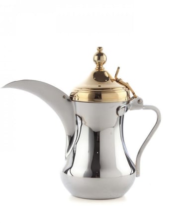 دلة قهوة العساف بغدادي لونين رقم 48