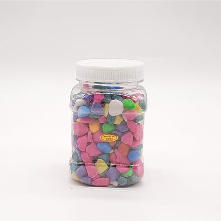 أحجار زينة ملونة لتزيين المنزل والحدائق