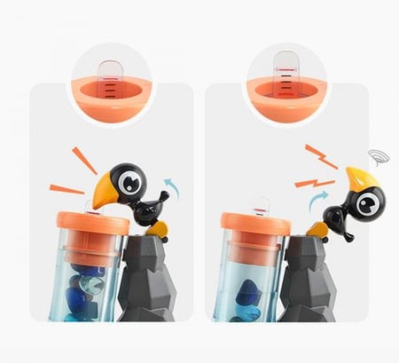 لعبة الغراب العطشان