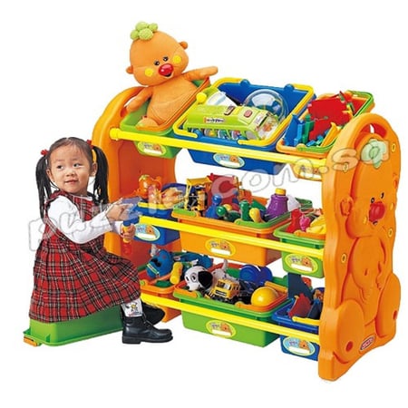 تنظيم ألعاب الأطفال بطريقة مرحة