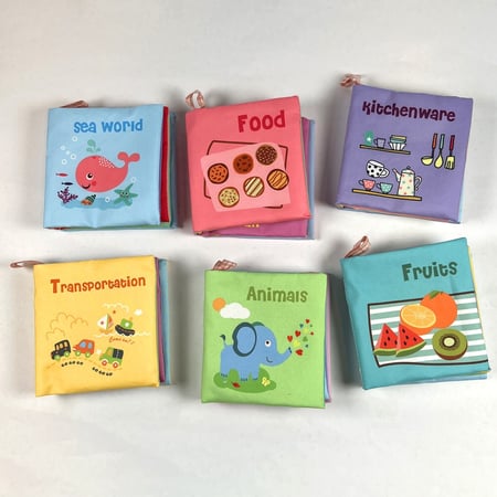 مجموعة كتب قماشية لتطوير المهارات اللغوية