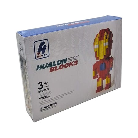 تعلم تركيب شخصية الرجل الحديدي مع المكعبات