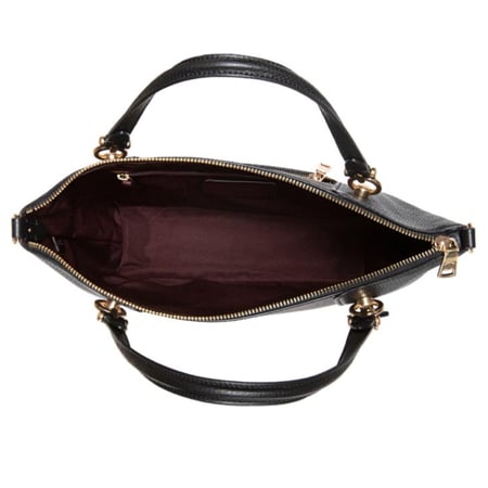 حقيبة "كيسي ساتشل Kacey Satchel" من القماش بنقشة ماركة كوتش