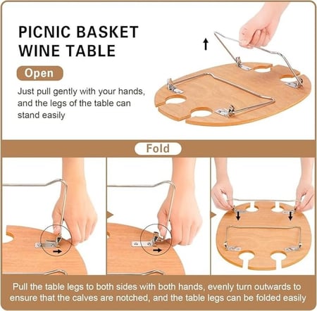 سلة بيكنك picnic basket