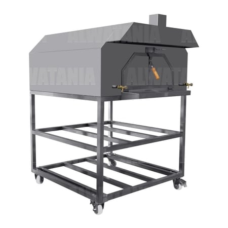 فرن بيتزا بطوب حراري تجاري – فرن بيتزا احترافي ستانلس ستيل