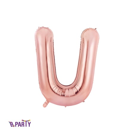 FOIL LARGE LETTER ROSEGOLD(بدون تعبئة) 01CT U