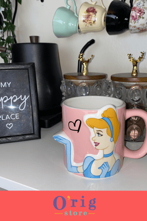 أكواب سندريلا والأمير