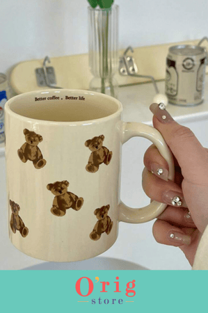 كوب دمية الدب