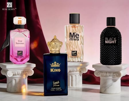 عطور كشخة  + 2 عطور 30 مل هدية + ( شحن مجاني )
