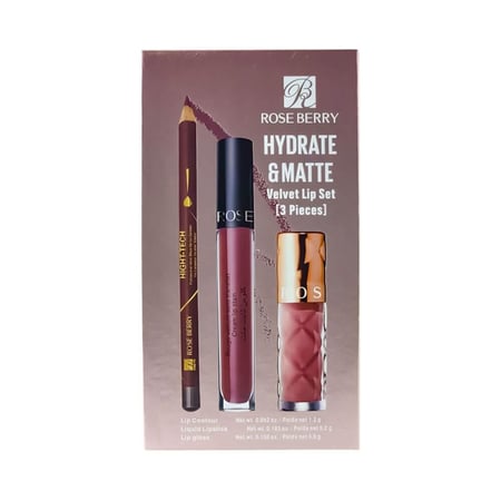 مجموعة أحمر الشفاه