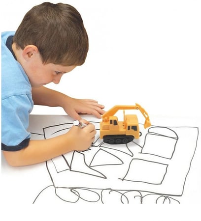 سيارة تتبع خطوط اليد