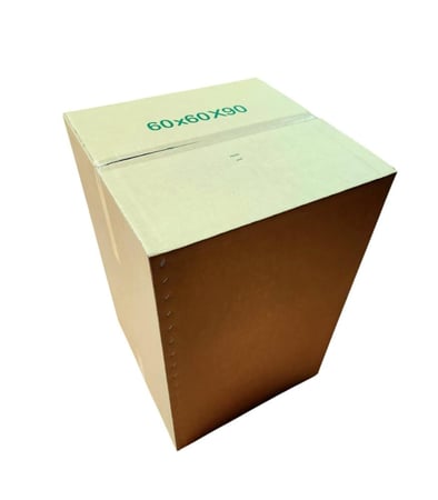 كرتون شحن سميك 5 طبقات مقاس (60x60x90) W7 بني