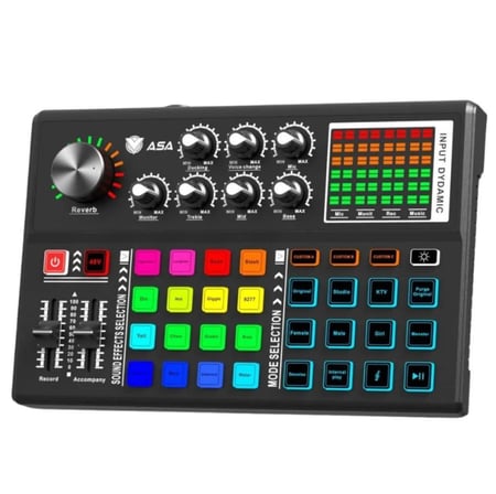 مكسر A12 تحكم كامل بالصوت PROFESSIONAL MIXER