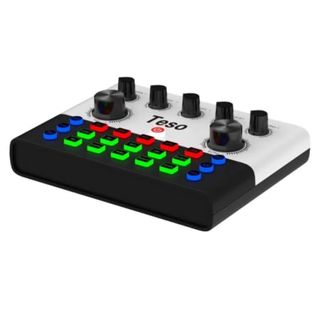 مكسر ومايك من TESO حزمة 3 في 1 VICTOR MIC AND MIEXER