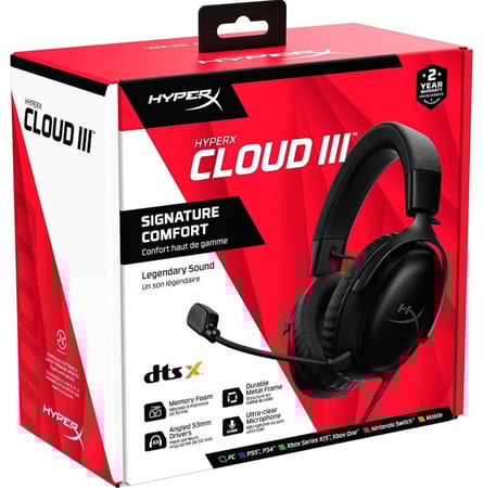 سماعة سلكية هايبر اكس كلاود 3 - HyperX Cloud III
