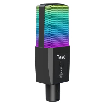 مكسر ومايك من TESO حزمة 3 في 1 VICTOR MIC AND MIEXER