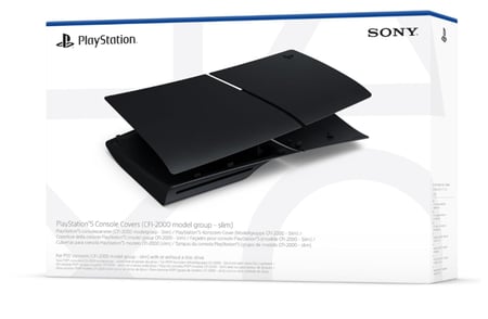 غطاء بلايستيشن 5 سليم سي دي و ديجتال من سوني - اسود