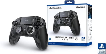 يد تحكم سوني بلايستيشن 5 احترافية ناكون ريفلوشن 5 برو - اسود جيشي