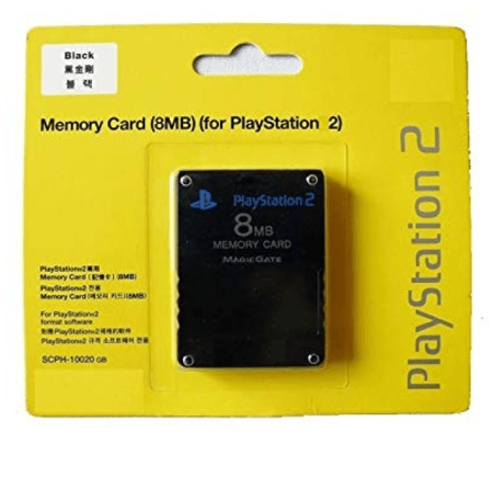 ذاكرة تخزين 8MB للبلايستيشن 2 اصلية جديدة