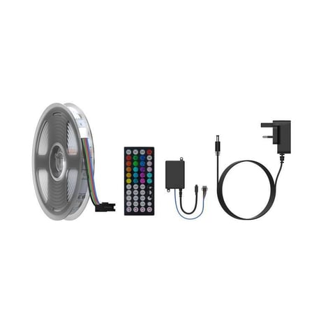 شريط اضاءة ليد قيمنق تفاعلي ملون 5 متر للسيت اب من بورودو