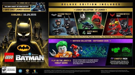 باتمان ليجو 4 LEGO Batman - النسخة الفاخرة Deluxe Edition - حساب مشترك Xbox