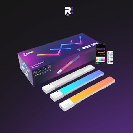 اضاءة نانو ليف 6 قطع الدايموند - Nanoleaf 6-piece Diamond Light